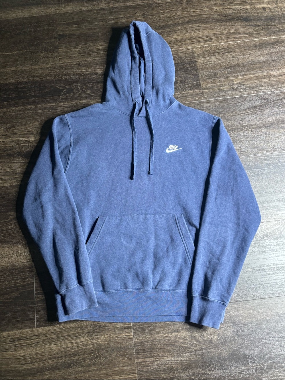 Men’s Navy Blue Nike Pullover Hoodie Size L